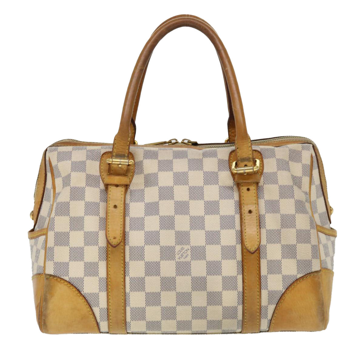 LOUIS VUITTON Damier Azur Berkeley Hand Bag N52001 LV Auth 38535 - 0