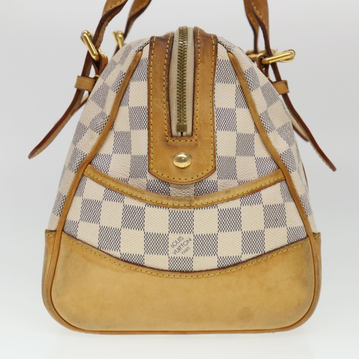 LOUIS VUITTON Damier Azur Berkeley Hand Bag N52001 LV Auth 38535