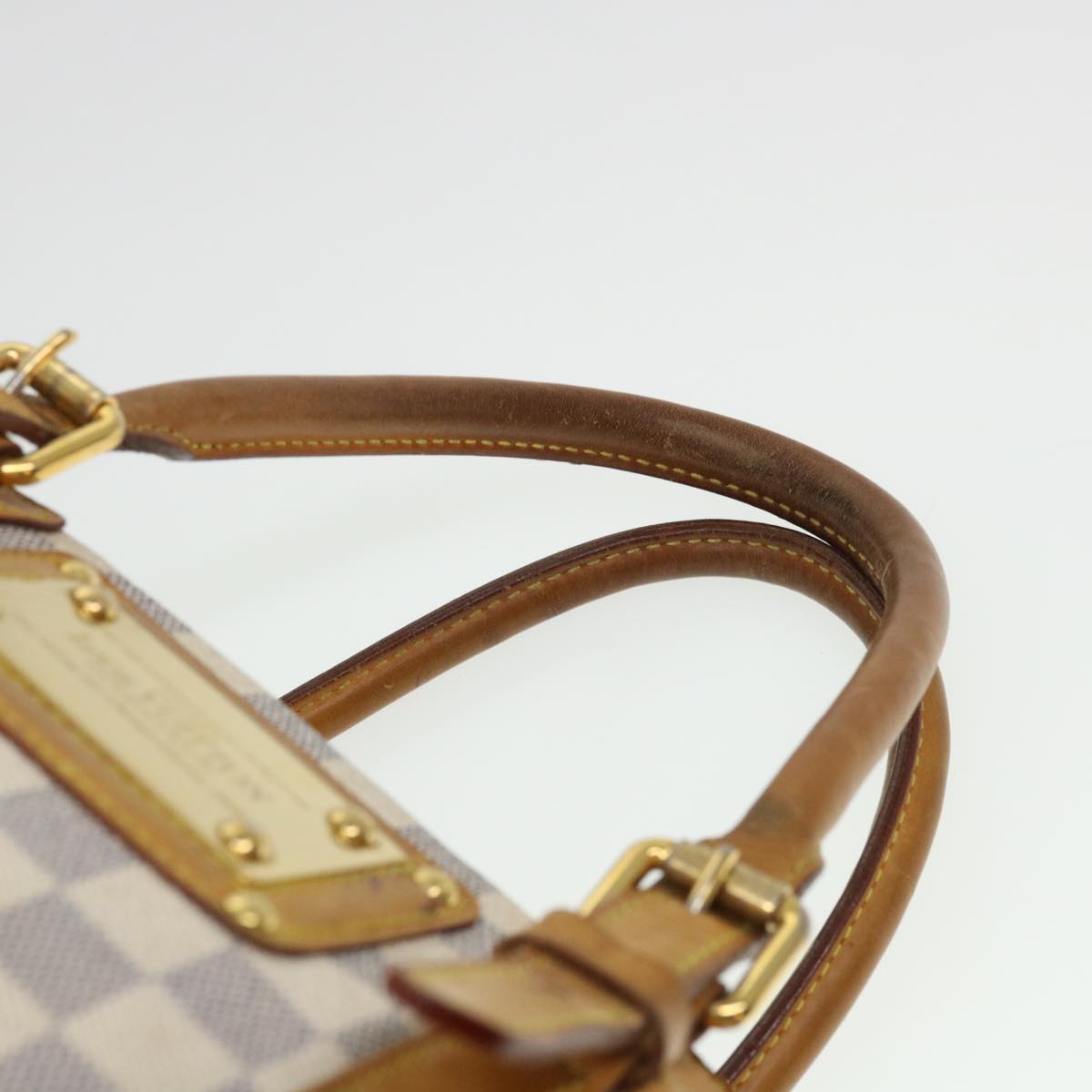 LOUIS VUITTON Damier Azur Berkeley Hand Bag N52001 LV Auth 38535