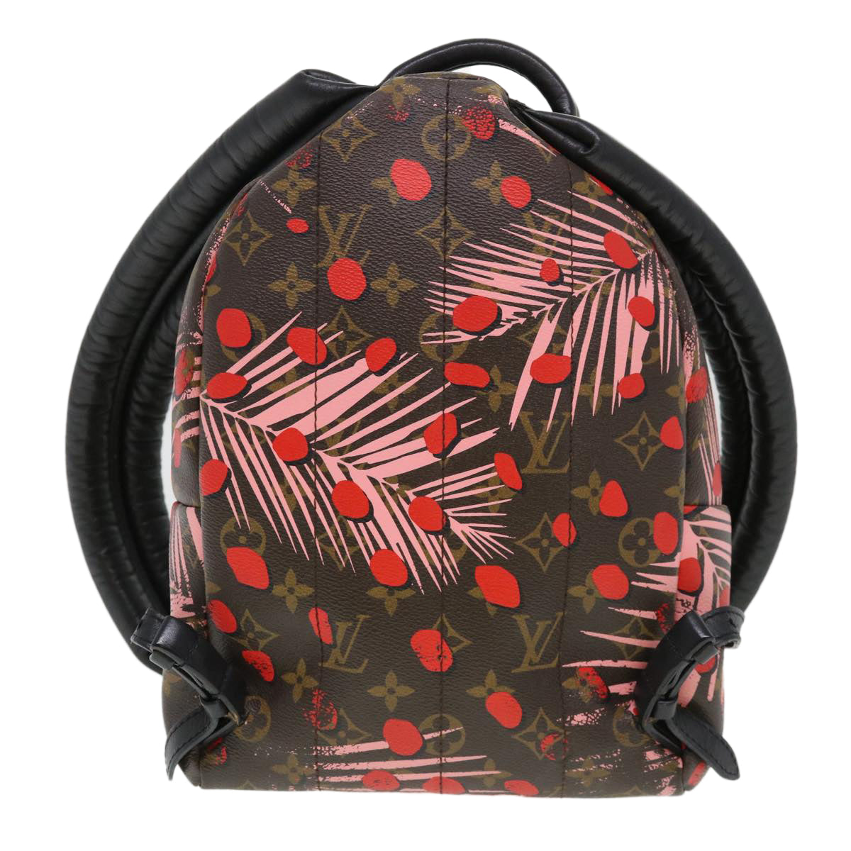 LOUIS VUITTON Monogram jungle dot Palm Springs PM Backpack Red M41981 LV 38536 - 0