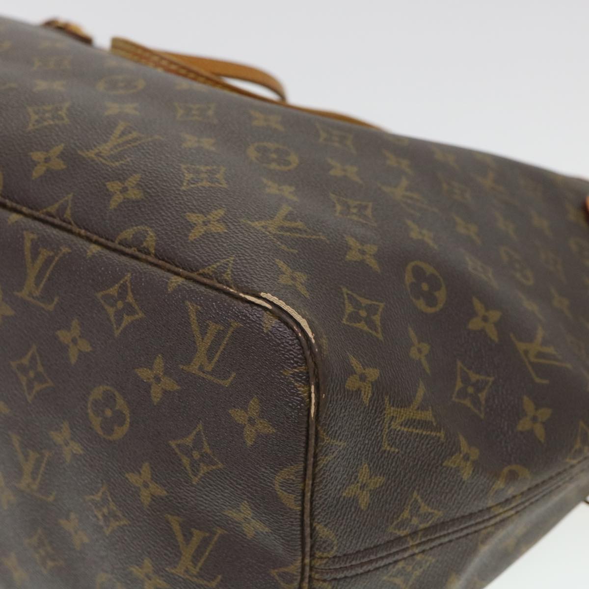 LOUIS VUITTON Monogram Neverfull GM Tote Bag M40157 LV Auth 38538