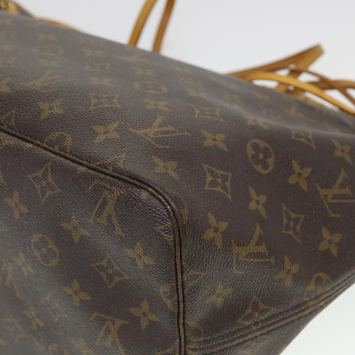 LOUIS VUITTON Monogram Neverfull GM Tote Bag M40157 LV Auth 38538