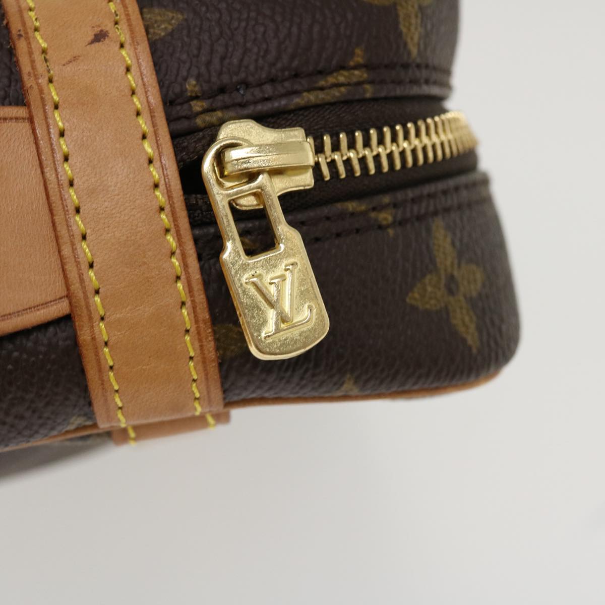 LOUIS VUITTON Monogram Compiegne 28 Clutch Bag M51845 LV Auth 38544