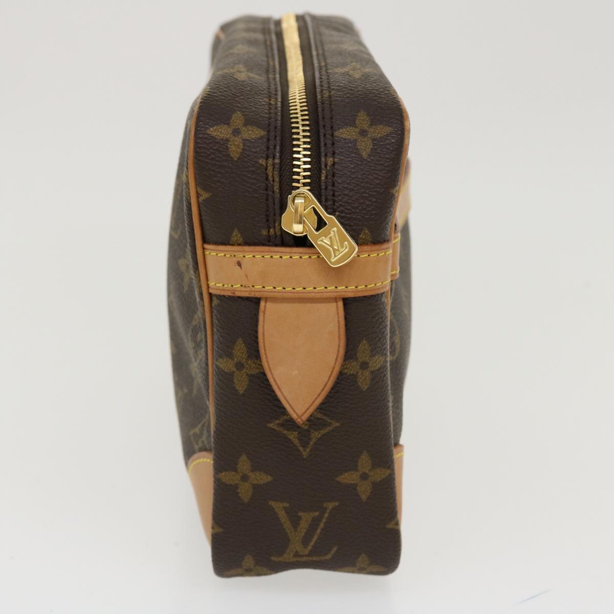 LOUIS VUITTON Monogram Compiegne 28 Clutch Bag M51845 LV Auth 38544