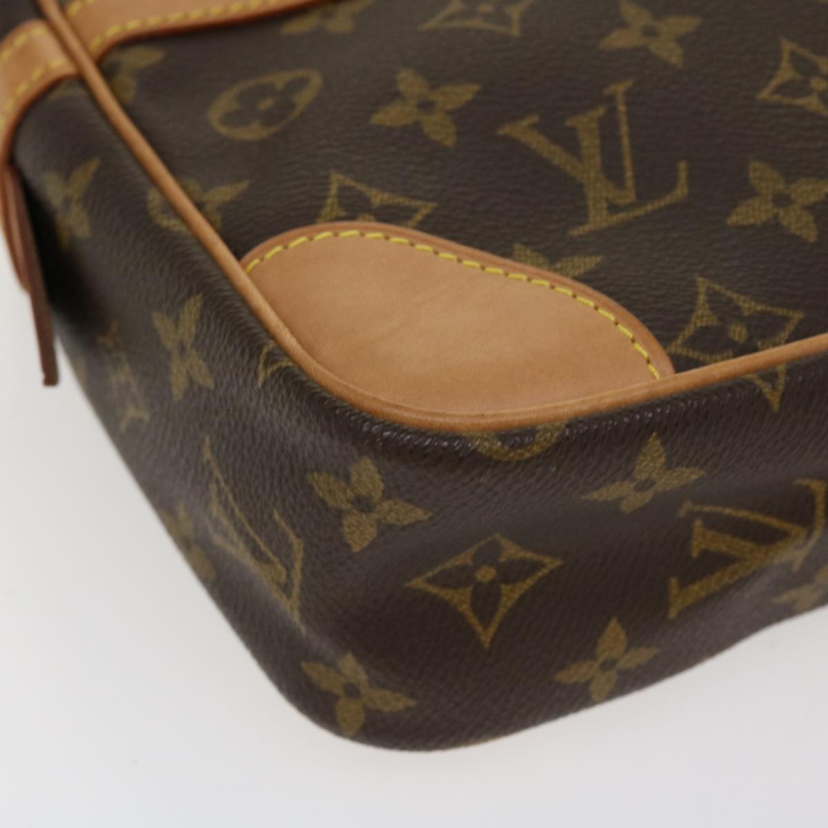 LOUIS VUITTON Monogram Compiegne 28 Clutch Bag M51845 LV Auth 38544