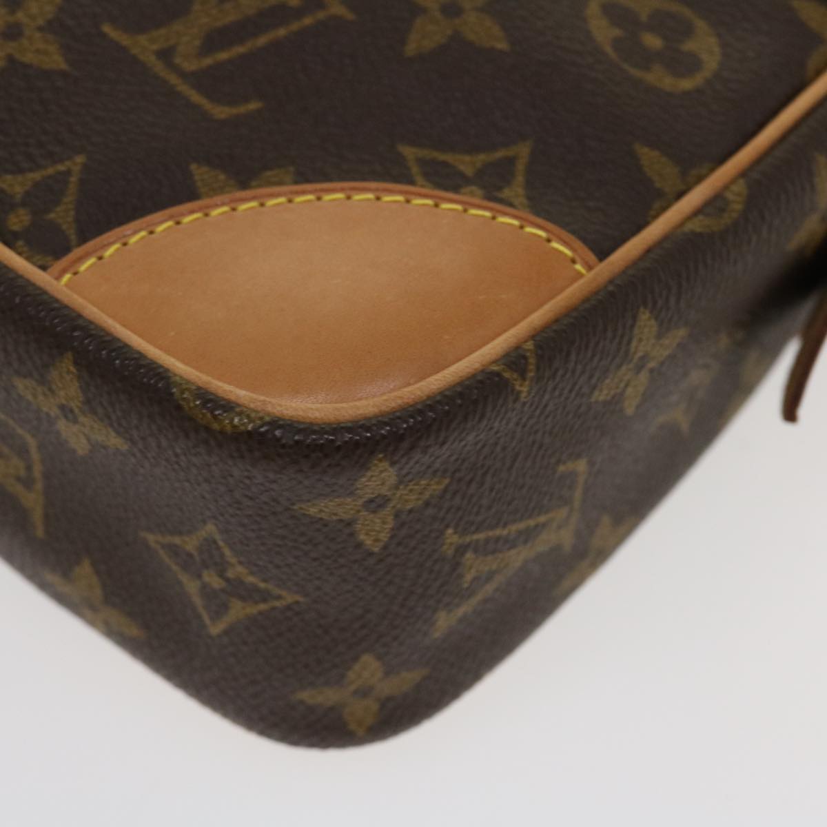 LOUIS VUITTON Monogram Compiegne 28 Clutch Bag M51845 LV Auth 38544