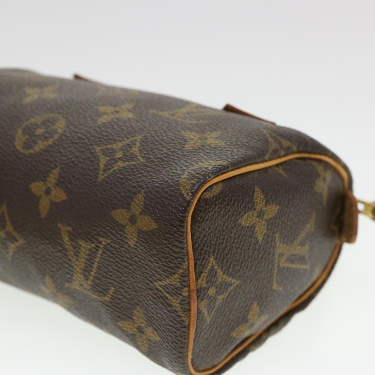 LOUIS VUITTON Monogram Mini Speedy Hand Bag M41534 LV Auth 38549