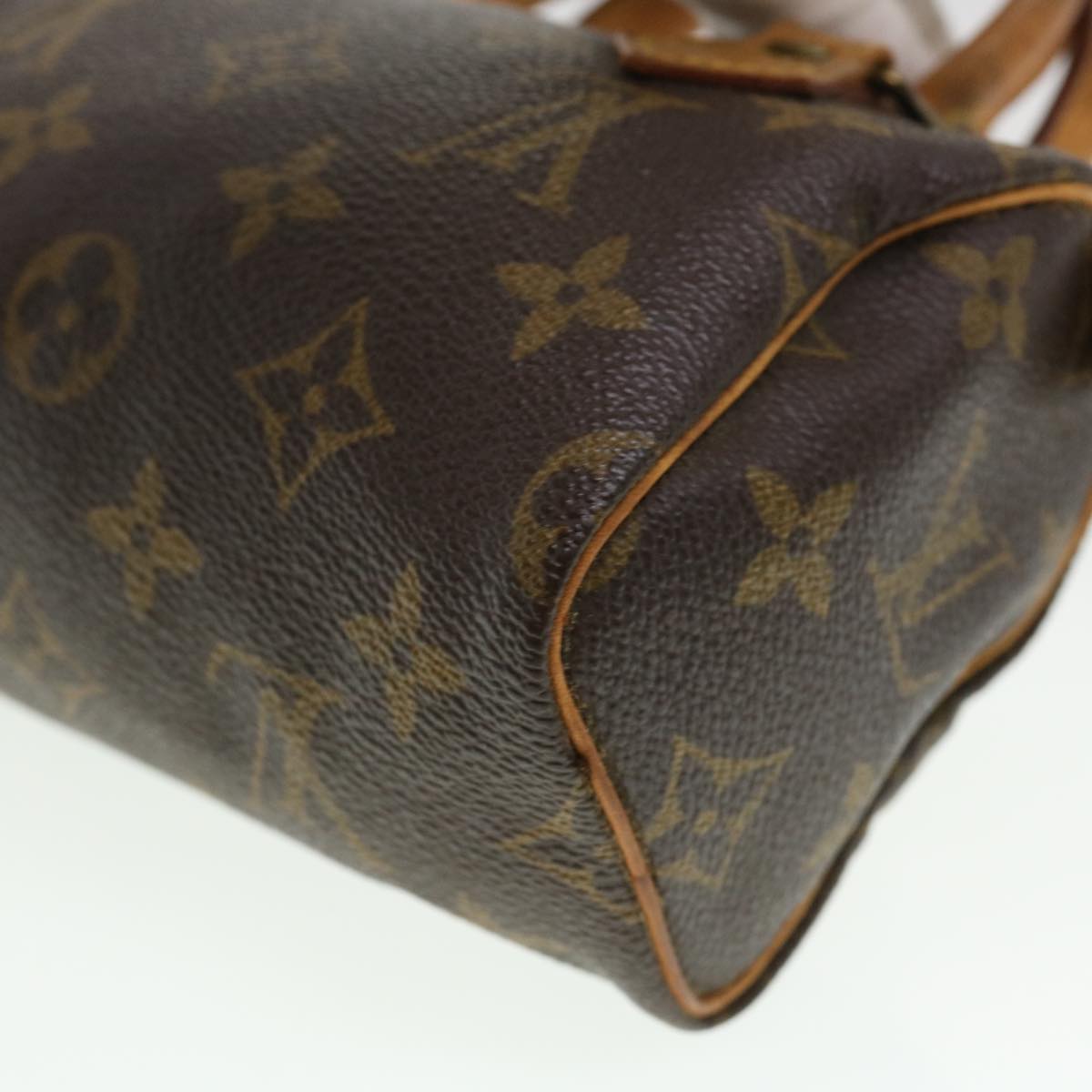 LOUIS VUITTON Monogram Mini Speedy Hand Bag M41534 LV Auth 38549