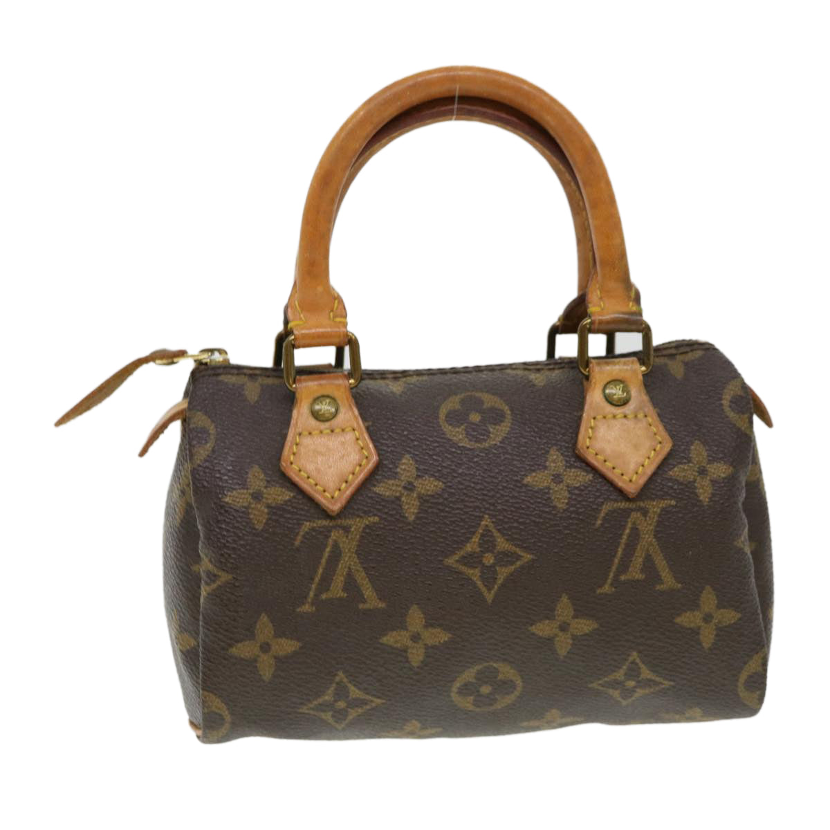 LOUIS VUITTON Monogram Mini Speedy Hand Bag M41534 LV Auth 38549 - 0