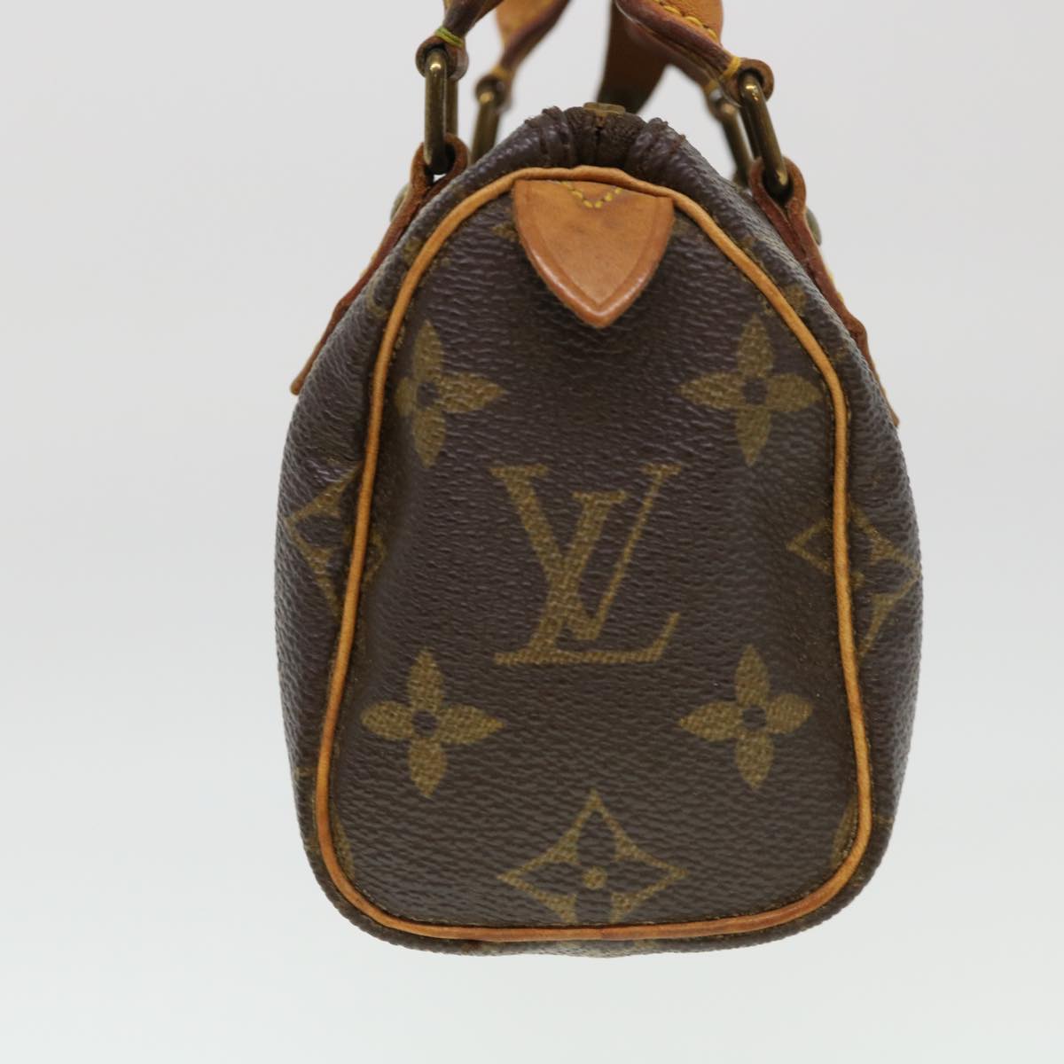 LOUIS VUITTON Monogram Mini Speedy Hand Bag M41534 LV Auth 38549