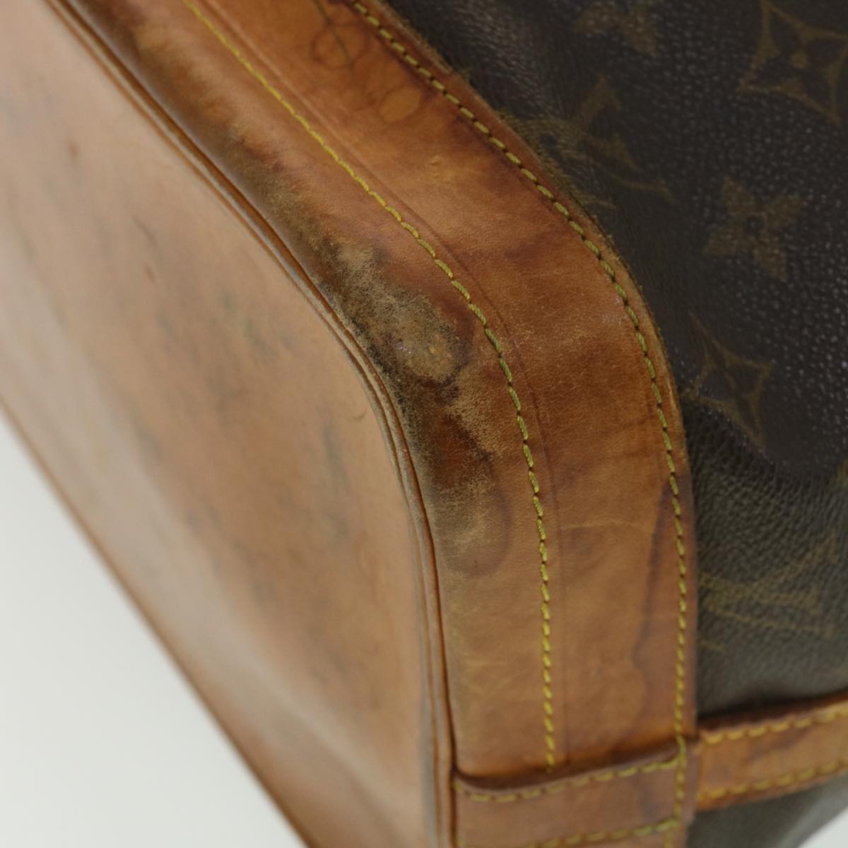 LOUIS VUITTON Monogram Noe Shoulder Bag M42224 LV Auth 38566