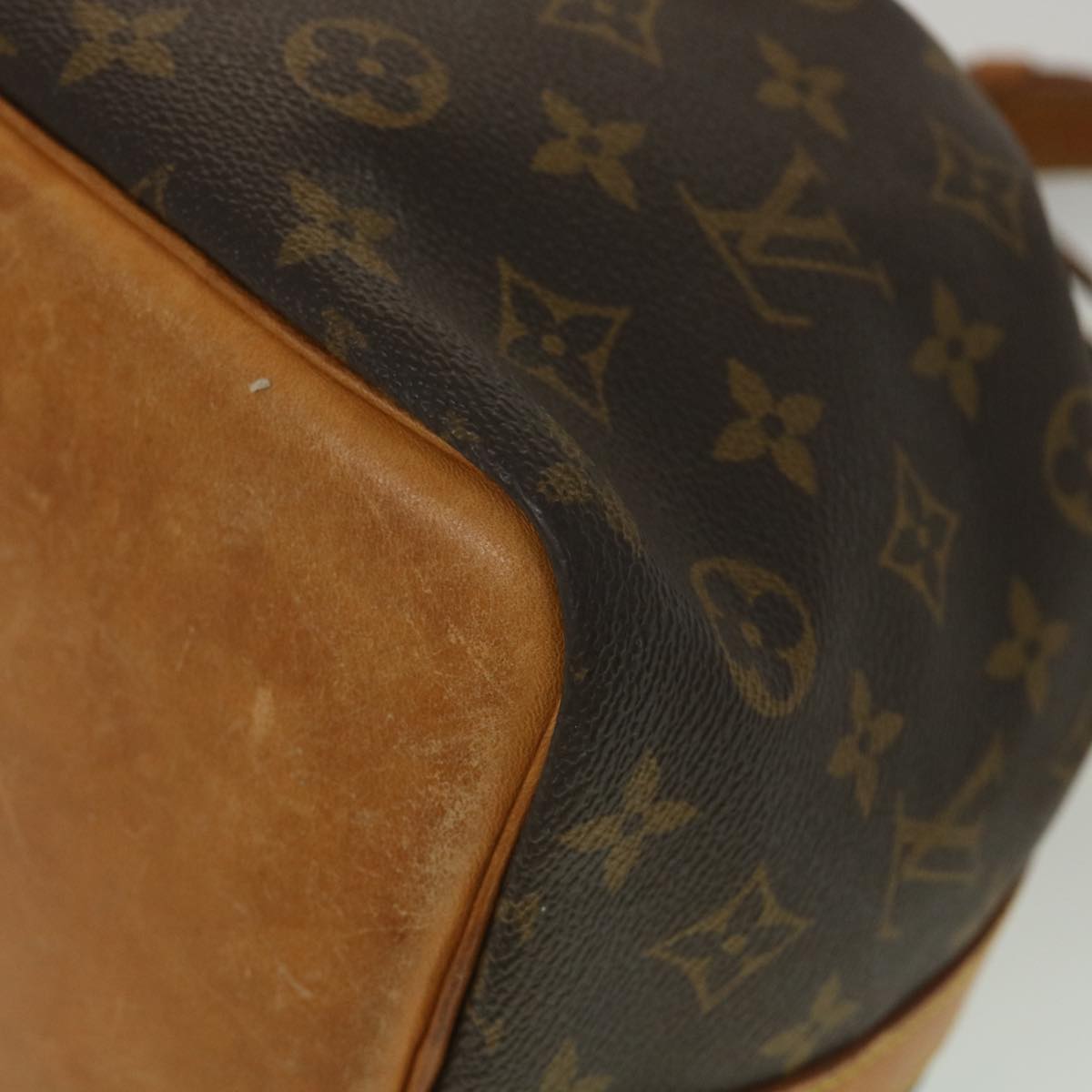 LOUIS VUITTON Monogram Petit Noe Shoulder Bag M42226 LV Auth 38571