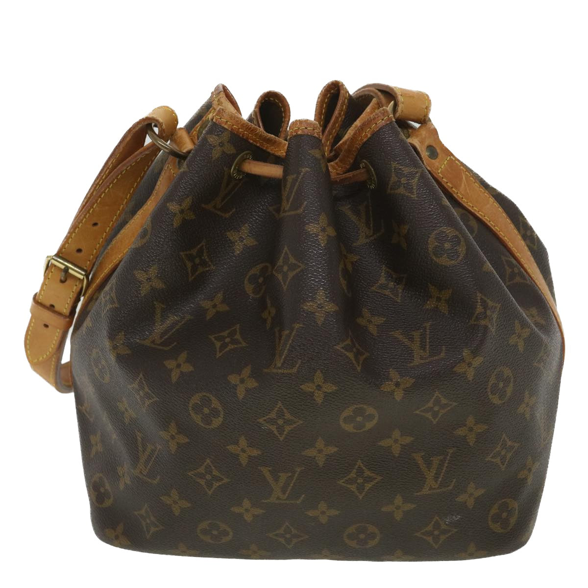 LOUIS VUITTON Monogram Petit Noe Shoulder Bag M42226 LV Auth 38571 - 0