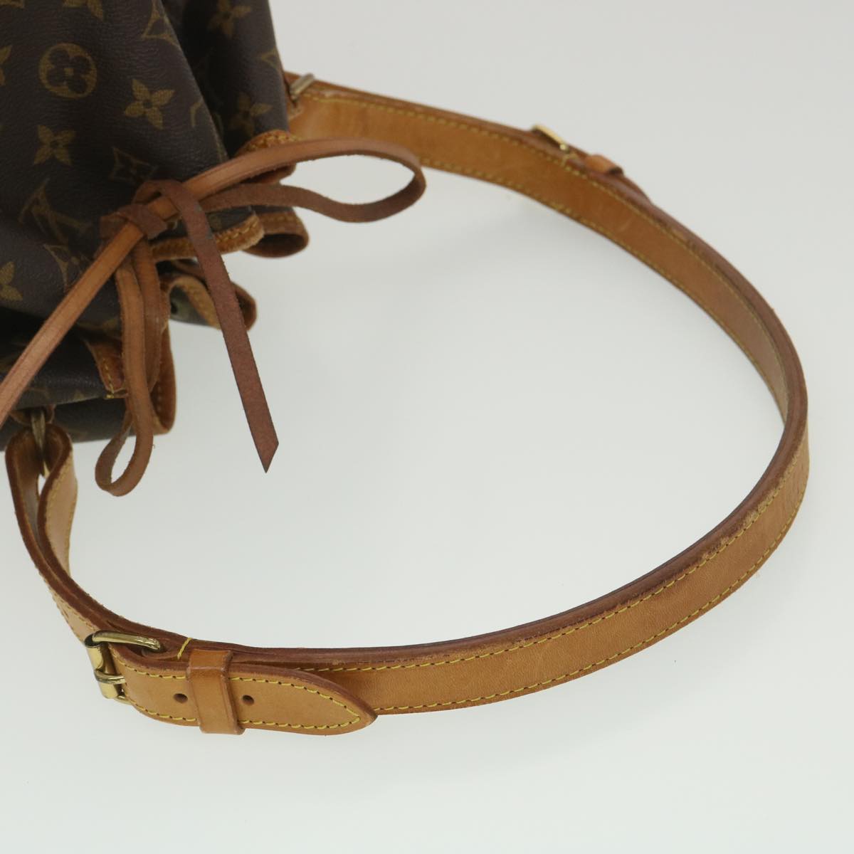 LOUIS VUITTON Monogram Petit Noe Shoulder Bag M42226 LV Auth 38571