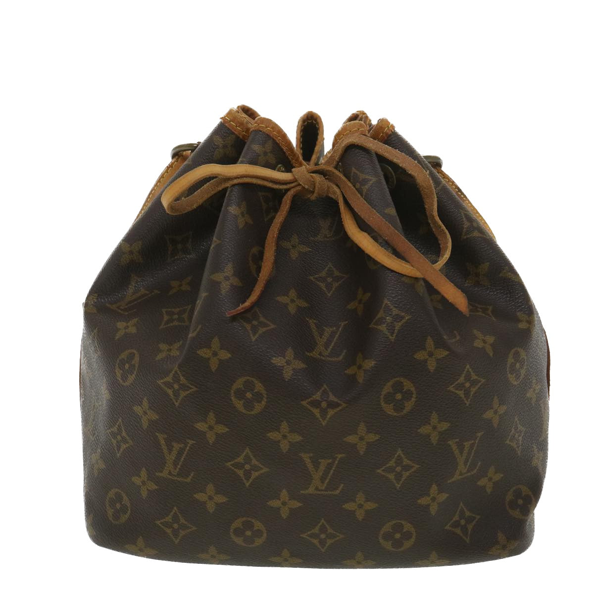 LOUIS VUITTON Monogram Petit Noe Shoulder Bag M42226 LV Auth 38572