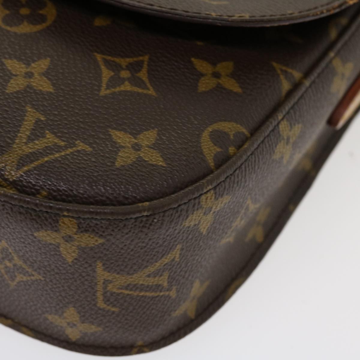 LOUIS VUITTON Monogram Saint Cloud GM Shoulder Bag M51242 LV Auth 38581