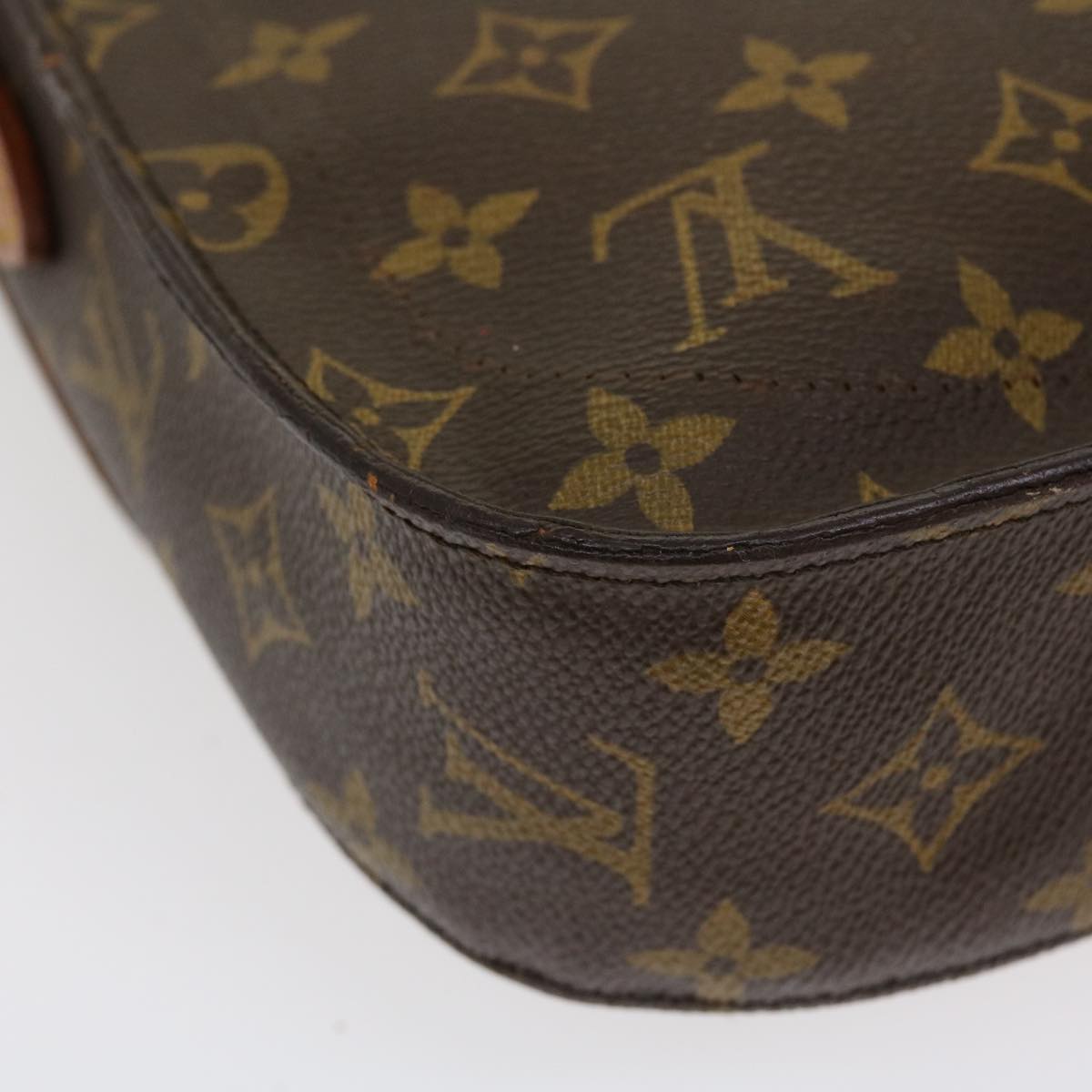 LOUIS VUITTON Monogram Saint Cloud GM Shoulder Bag M51242 LV Auth 38581