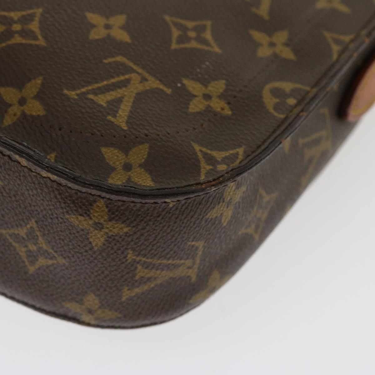 LOUIS VUITTON Monogram Saint Cloud GM Shoulder Bag M51242 LV Auth 38581