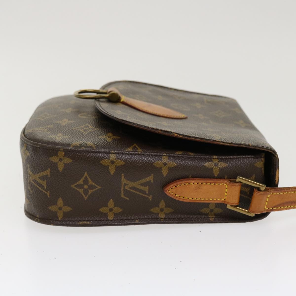 LOUIS VUITTON Monogram Saint Cloud GM Shoulder Bag M51242 LV Auth 38581