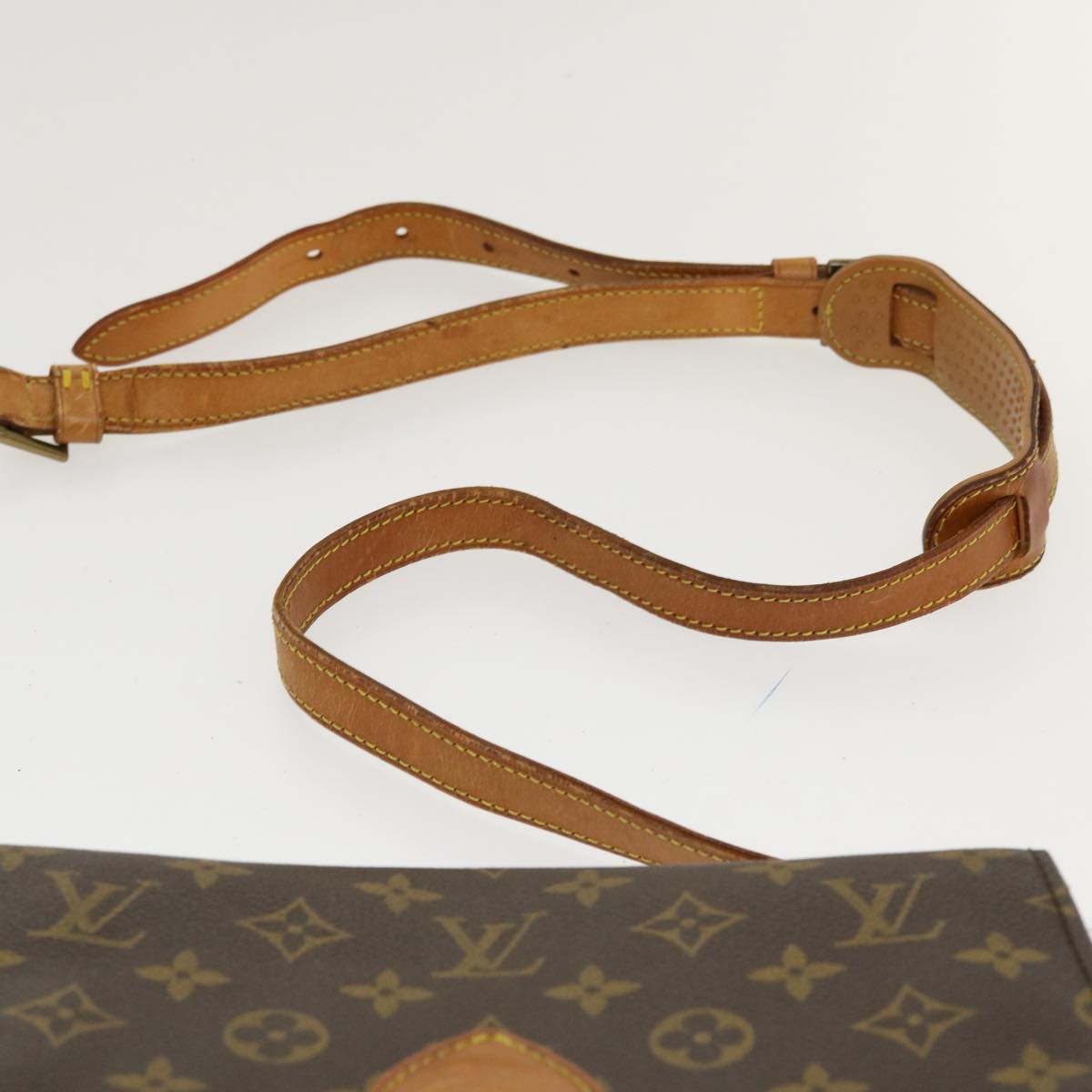 LOUIS VUITTON Monogram Saint Cloud GM Shoulder Bag M51242 LV Auth 38581