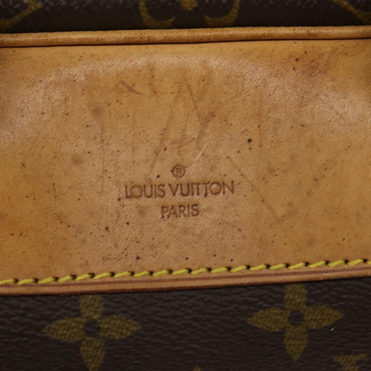 LOUIS VUITTON Monogram Deauville Hand Bag M47270 LV Auth 38589