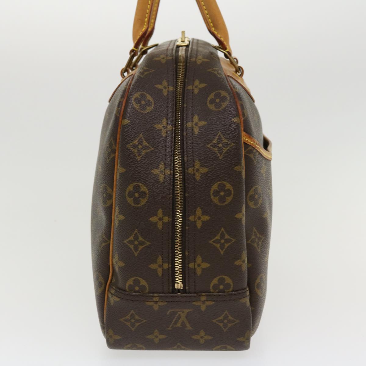 LOUIS VUITTON Monogram Deauville Hand Bag M47270 LV Auth 38589