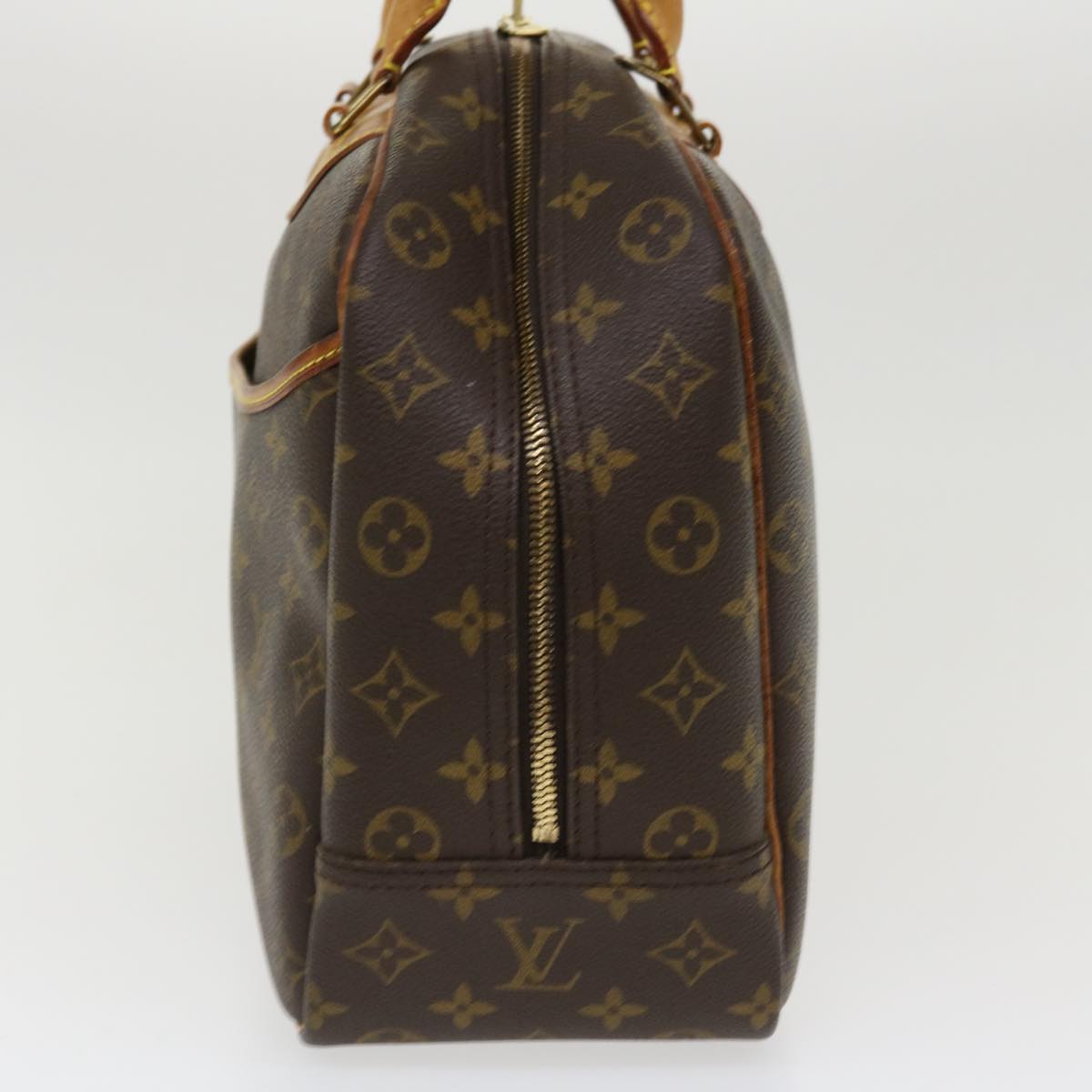 LOUIS VUITTON Monogram Deauville Hand Bag M47270 LV Auth 38589