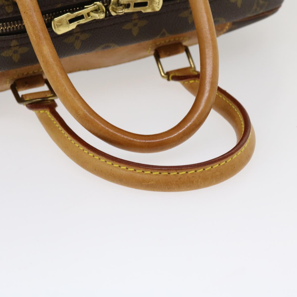 LOUIS VUITTON Monogram Deauville Hand Bag M47270 LV Auth 38589