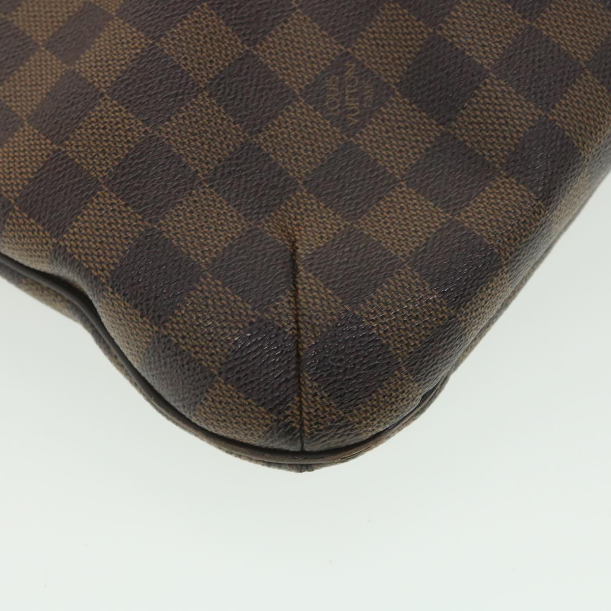 LOUIS VUITTON Damier Ebene Bloomsbury PM Shoulder Bag N42251 LV Auth 38590