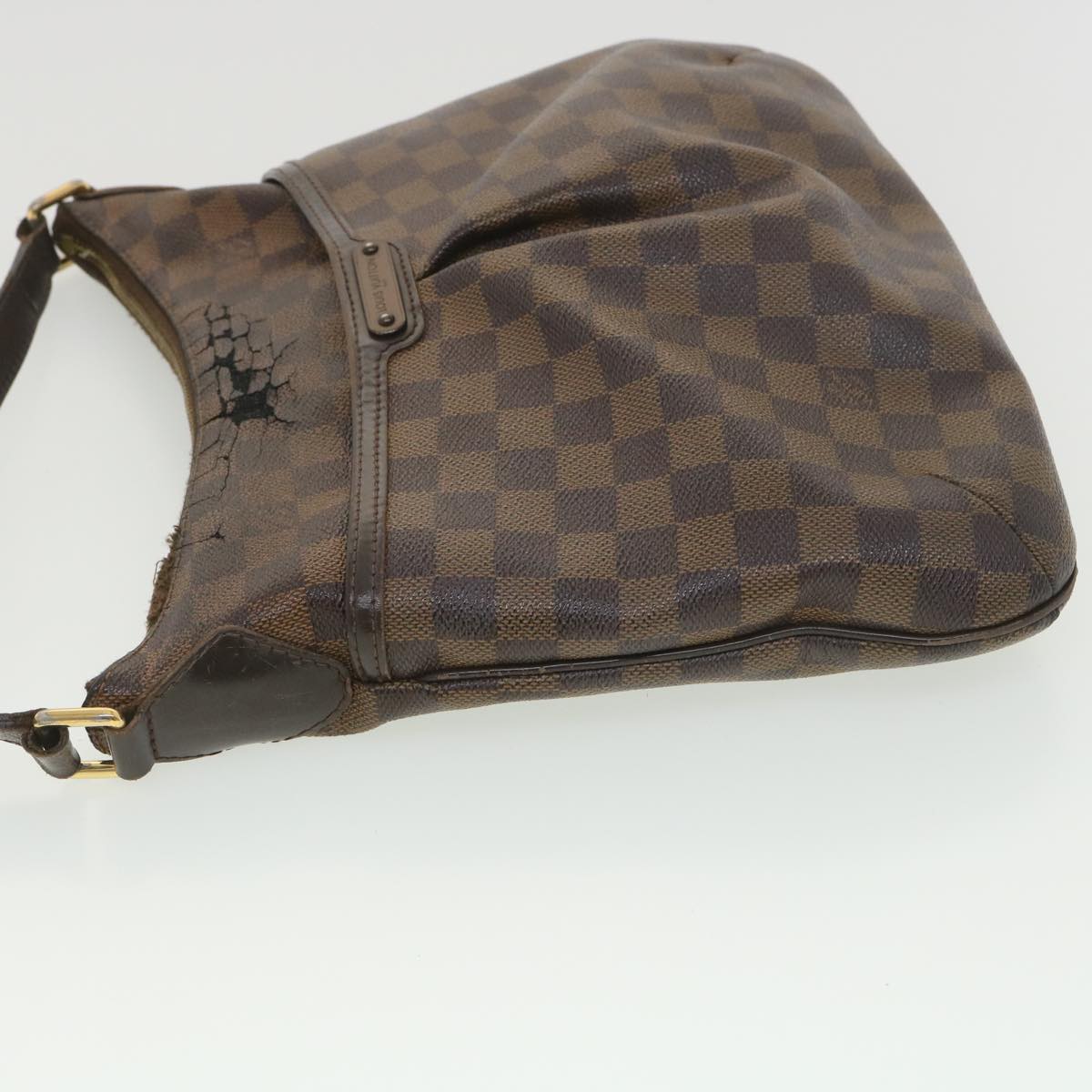 LOUIS VUITTON Damier Ebene Bloomsbury PM Shoulder Bag N42251 LV Auth 38590