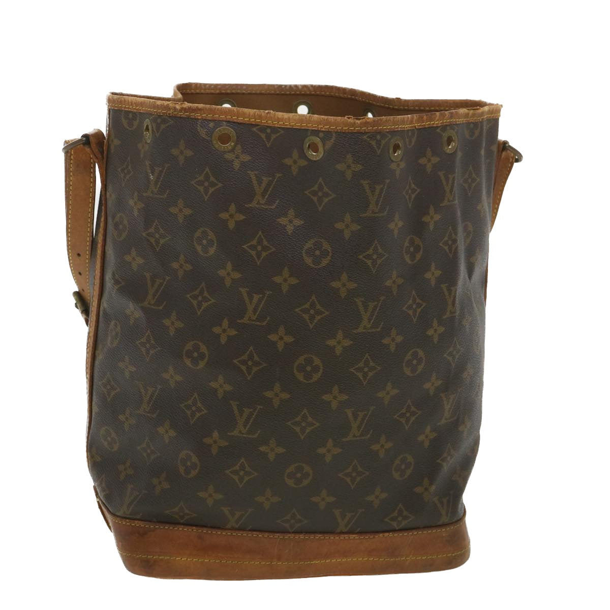 LOUIS VUITTON Monogram Noe Shoulder Bag M42224 LV Auth 38597