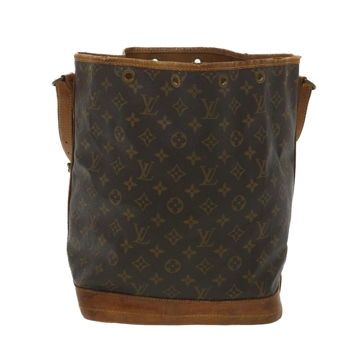 LOUIS VUITTON Monogram Noe Shoulder Bag M42224 LV Auth 38597