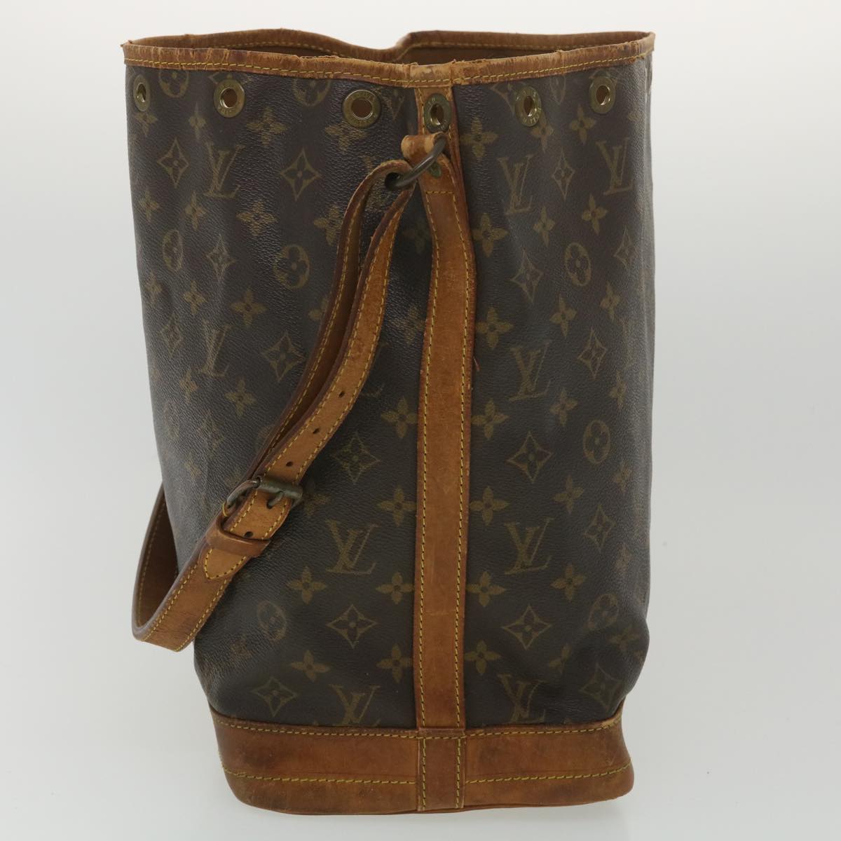 LOUIS VUITTON Monogram Noe Shoulder Bag M42224 LV Auth 38597