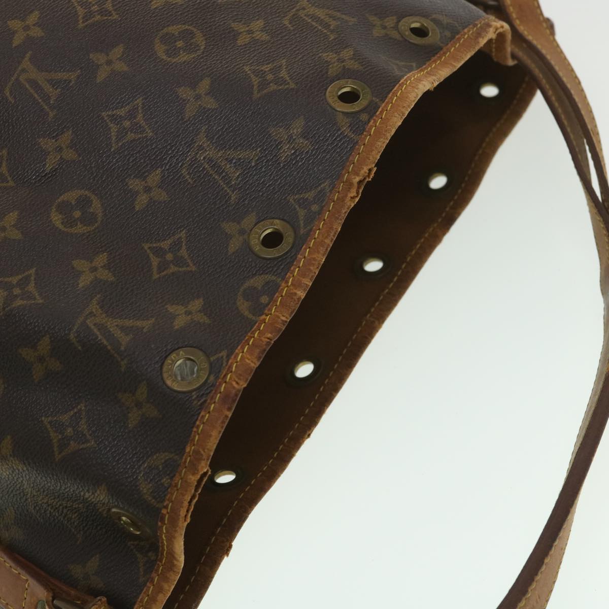 LOUIS VUITTON Monogram Noe Shoulder Bag M42224 LV Auth 38597