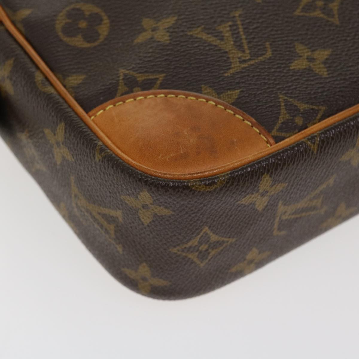 LOUIS VUITTON Monogram Compiegne 28 Clutch Bag M51845 LV Auth 38598