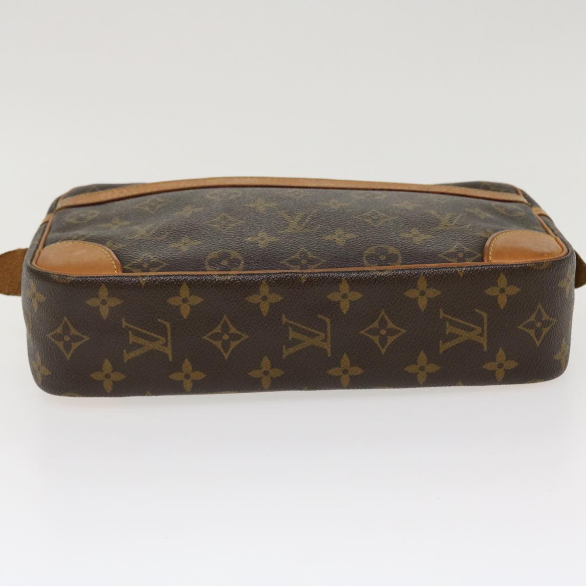 LOUIS VUITTON Monogram Compiegne 28 Clutch Bag M51845 LV Auth 38598