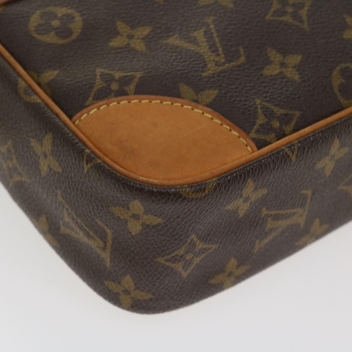 LOUIS VUITTON Monogram Compiegne 28 Clutch Bag M51845 LV Auth 38598