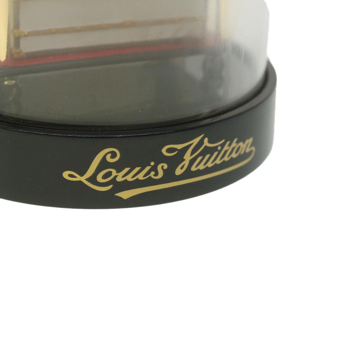 LOUIS VUITTON Hotel Trolley Snow Globe Clear M99407 LV Auth 38600A