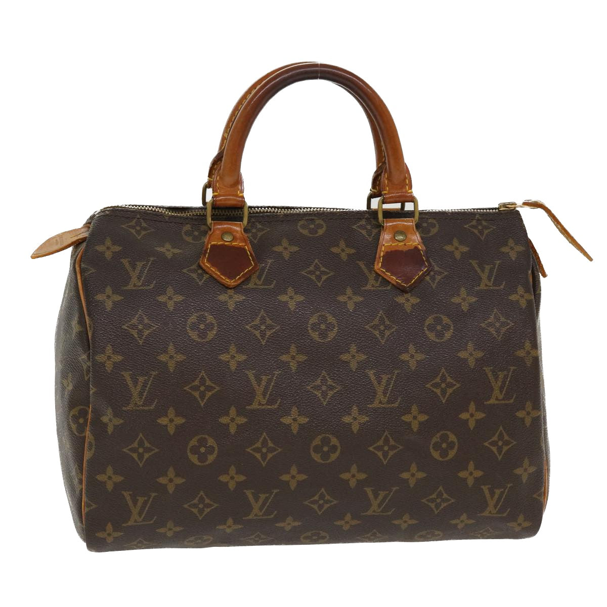 LOUIS VUITTON Monogram Speedy 30 Hand Bag M41526 LV Auth 38616