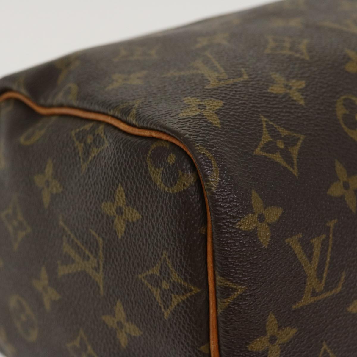 LOUIS VUITTON Monogram Speedy 30 Hand Bag M41526 LV Auth 38616