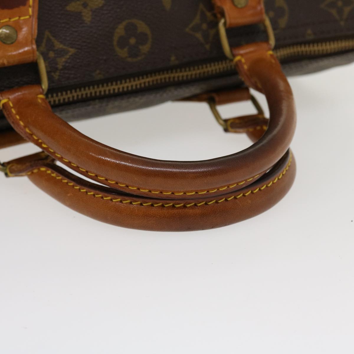 LOUIS VUITTON Monogram Speedy 30 Hand Bag M41526 LV Auth 38616