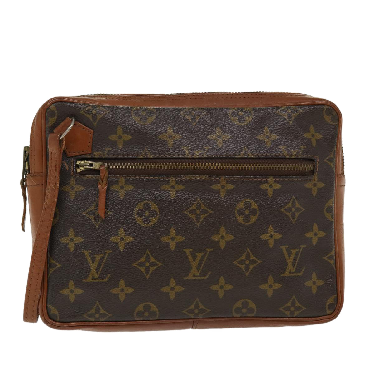 LOUIS VUITTON Monogram Pochette Sports Clutch Bag No.183 LV Auth 38622