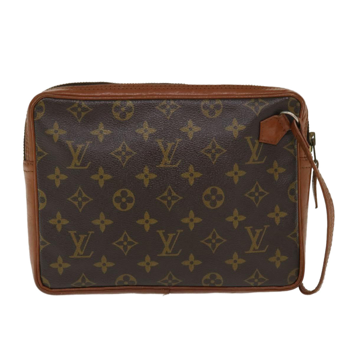 LOUIS VUITTON Monogram Pochette Sports Clutch Bag No.183 LV Auth 38622