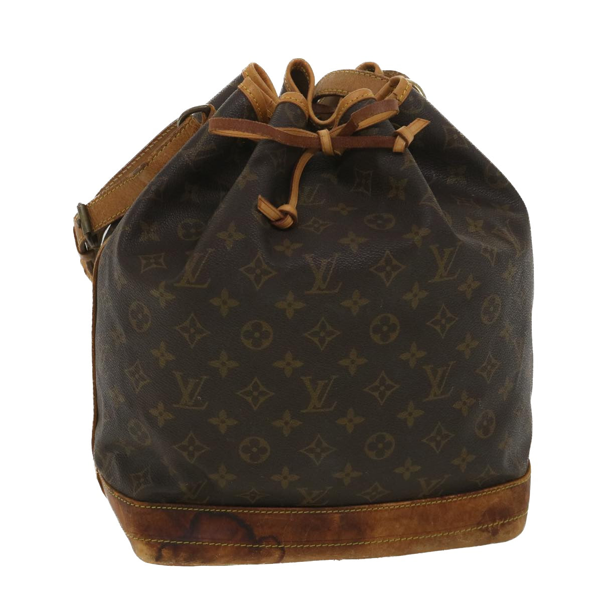 LOUIS VUITTON Monogram Noe Shoulder Bag M42224 LV Auth 38624