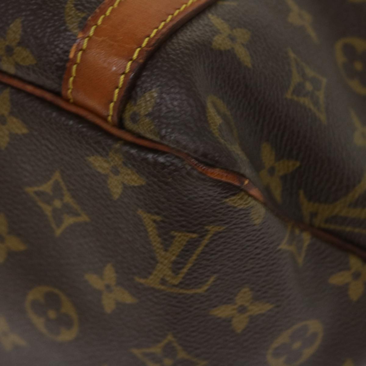 LOUIS VUITTON Monogram Sac Shopping Tote Bag M51108 LV Auth 38627