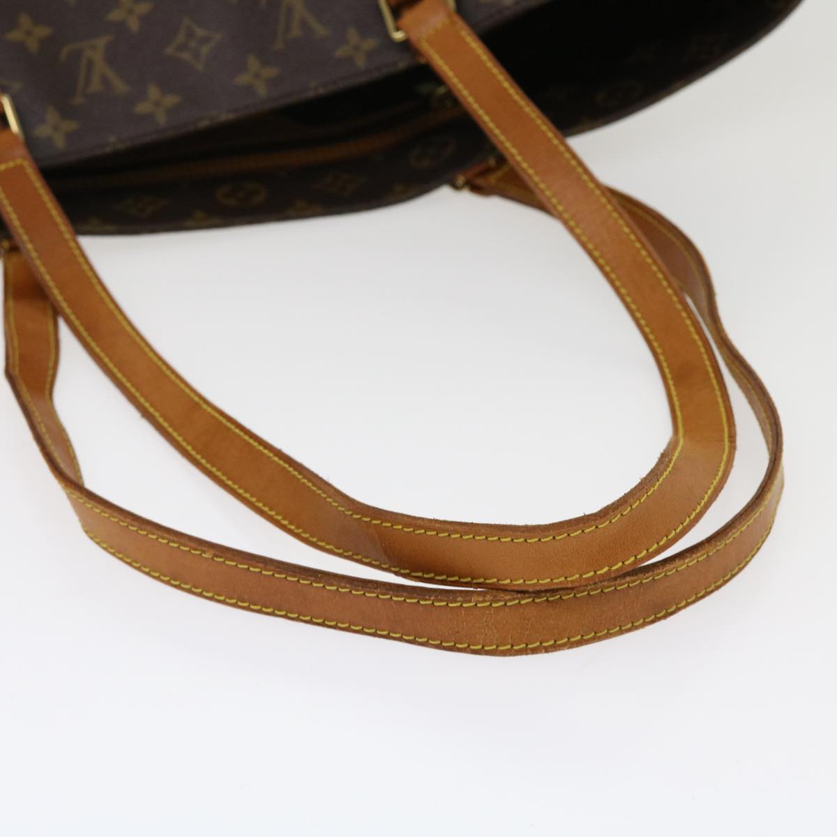 LOUIS VUITTON Monogram Sac Shopping Tote Bag M51108 LV Auth 38627