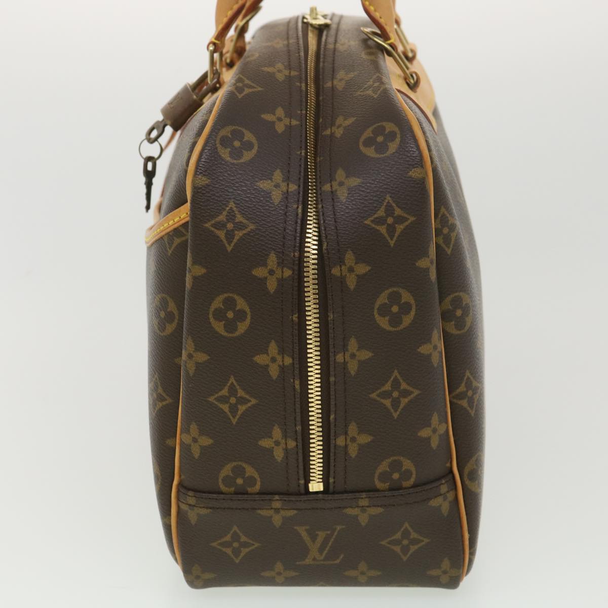 LOUIS VUITTON Monogram Deauville Hand Bag M47270 LV Auth 38636