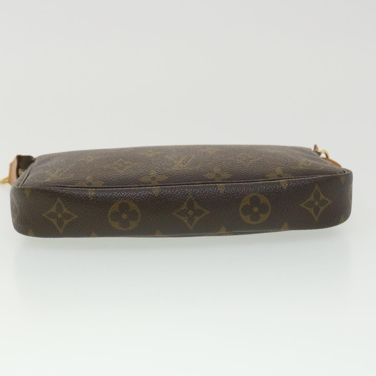 LOUIS VUITTON Monogram Pochette Accessoires Pouch M51980 LV Auth 38651