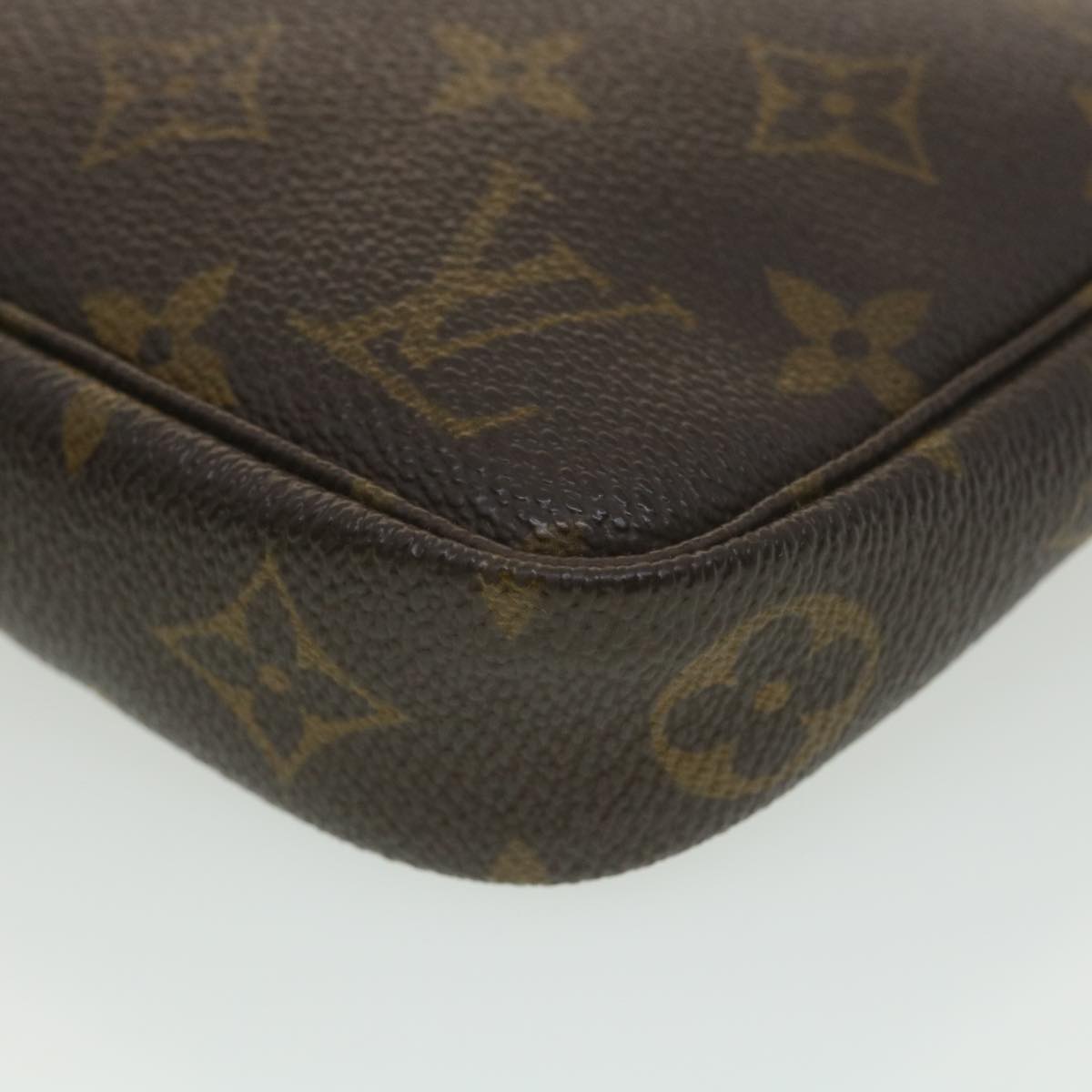 LOUIS VUITTON Monogram Pochette Accessoires Pouch M51980 LV Auth 38651