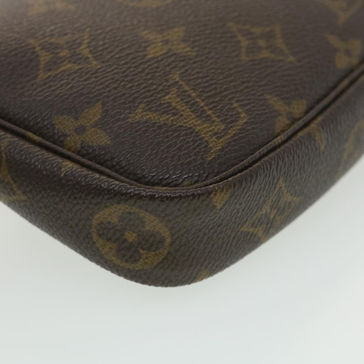 LOUIS VUITTON Monogram Pochette Accessoires Pouch M51980 LV Auth 38651